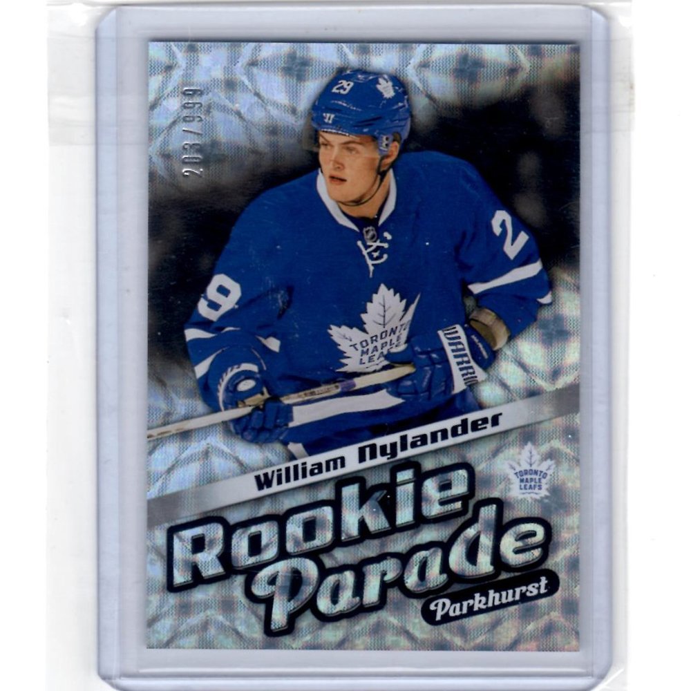 William Nylander Rookie Parade Parkhurst 2016/17 Rookie Card Serial #203/999